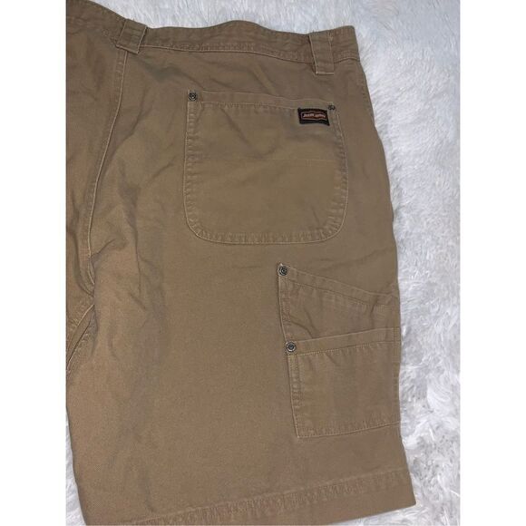 Jesse James Shorts Mens Size 40 Workwear Duck Canvas Utility Flat Front - Picture 7 of 16